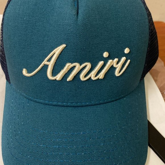 AMIRI Amiri Script Trucker Hat - Picture 1 of 3